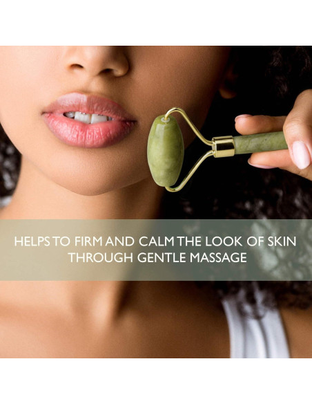 Set de Máscara Facial de Hielo y Rodillo de Jade - Antienvejecimiento