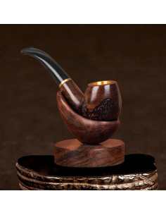 Soporte de Tubería de Madera LIDSCURA para Pipa de Tabaco 2
