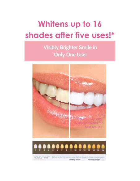 Kit Blanqueamiento Dental Novashine: Luz LED, Gel Peróxido 6%