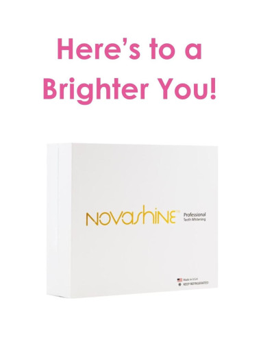 Kit Blanqueamiento Dental Novashine: Luz LED, Gel Peróxido 6%