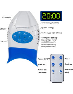 Máquina de Blanqueamiento Dental Fencia 36W Luz LED Móvil 2
