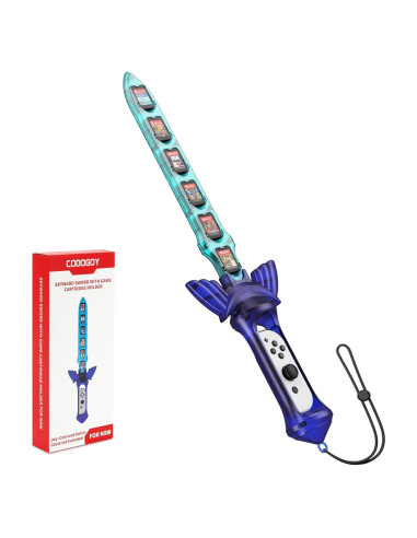 Accesorio de Espada Switch CODOGOY con Almacenamiento para 12 Tarjetas