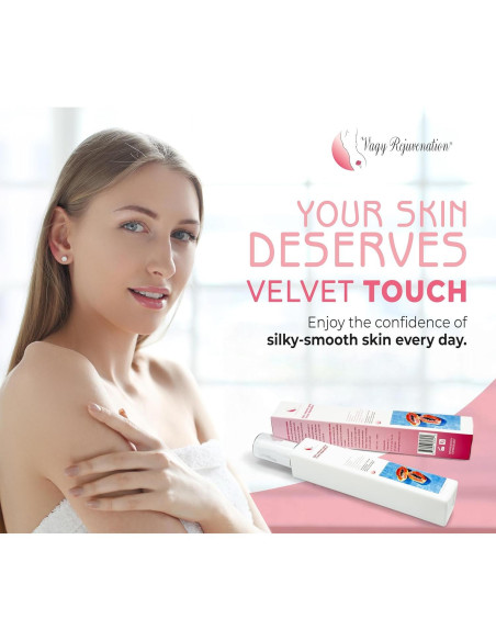 Crema Depilatoria Velvet Touch 100ml - Piel Sensible Sin Dolor