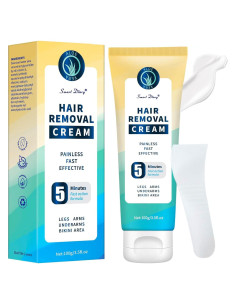 Crema Depilatoria Sin Dolor Smart Diary - 117g para Cuerpo y Axilas