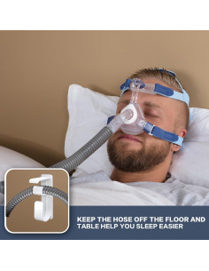 Soporte de Manguera CPAP 2PCS Akiopey - Gancho Antideslizante 2