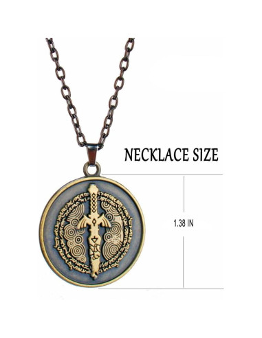 Collar Vintage Unisex Meetcute La Leyenda de Zelda 3.48cm