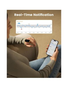 Oxímetro de Pulso WearO2 Vibeat - Medidor de Oxígeno Bluetooth 2