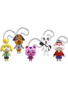 Conjunto de Fiesta Animal Crossing - 6 Figuras Misteriosas y Stickers 2