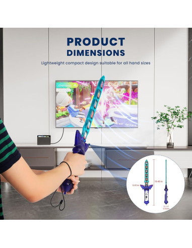 Accesorio de Espada Switch CODOGOY con Almacenamiento para 12 Tarjetas