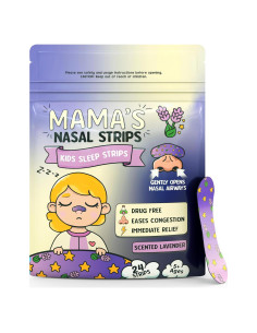 Tiras Nasales Hipoalergénicas Mama's para Niños 24 Unidades