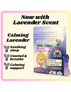 Tiras Nasales Hipoalergénicas Mama's para Niños 24 Unidades 2