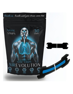 Tiras Nasales AIREVOLUTION 30 Unidades - Alivio Ronquidos