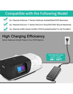 Adaptador de Corriente ResMed AirSense 11 24V 65W CPAP 2