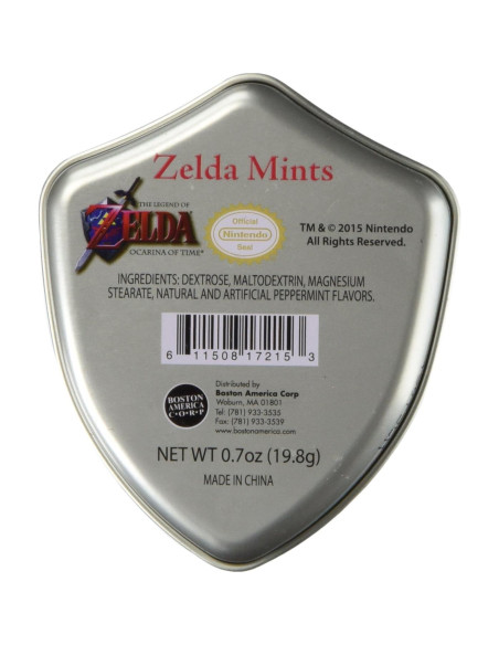 Caramelos de Menta La Leyenda de Zelda - Lata Coleccionable