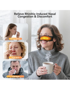 Almohadilla Térmica Nasal Inalámbrica Yabuu 1100mAh 3 Temperaturas 2