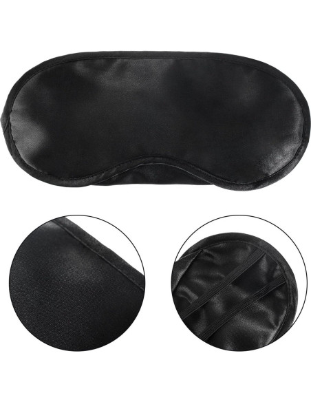 Mudder Máscara de Ojos para Dormir con Almohadilla Nasal - Paquete de 10