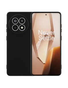 Funda de Silicona Foluu para OnePlus 13R 5G 2025 - Negra