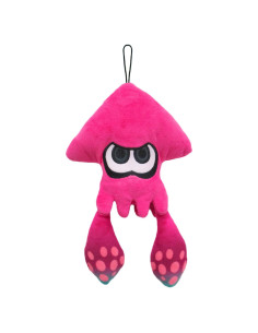 Peluche Calamar Rosa Splatoon Little Buddy 15 cm