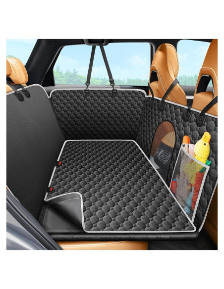 Funda de Asiento para Perros Mancro XL Negra con Base Dura Funda de Asiento para Perros Mancro XL Negra con Base Dura