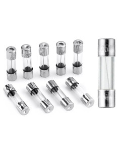 Fusibles de Vidrio ETERPEK F0.5AL250V 5x20mm Paquete 10