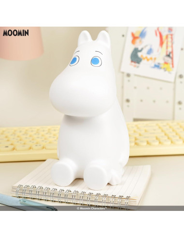 Juguete Squishy Jumbo Moomin Hamee 12.7x14.5x18.5 cm Alivio Estrés