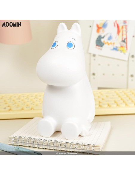 Juguete Squishy Jumbo Moomin Hamee 12.7x14.5x18.5 cm Alivio Estrés