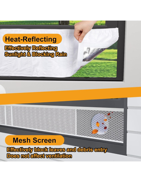 Kit de Sello de Ventana LBG para Aire Acondicionado 10x102cm