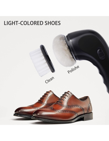 Cepillo Limpiador Eléctrico de Zapatos Sansent 2500 RPM