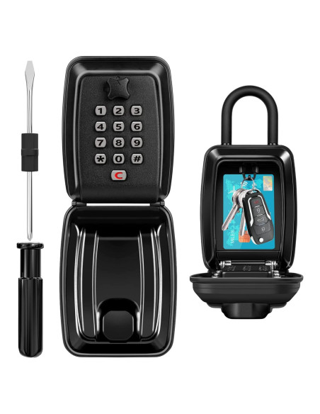 Caja de Llave con Combinación HUANLANG Impermeable 12 Dígitos