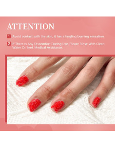 Removedor de Esmalte de Uñas en Gel JODSONE 15ml Rápido 2