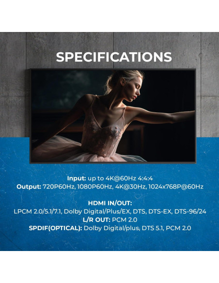 Controlador de Pared de Video OREI UHD-14VW 4K 60Hz 2x2