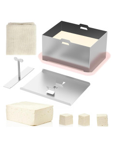 Prensa de Tofu Grande KNFFSAAJL Acero Inoxidable 1kg