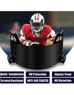 Visera Tinteada para Casco de Fútbol GY FV007 - Unisex 2