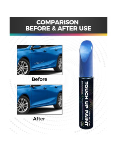 Bolígrafo de Pintura Automotriz UBOG 12ml Azul para Rayones 2