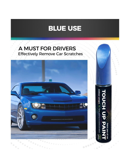 Bolígrafo de Pintura Automotriz UBOG 12ml Azul para Rayones