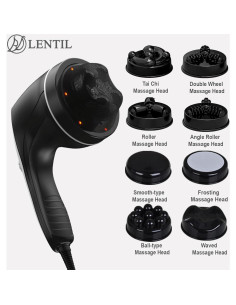 Masajeador de Celulitis Eléctrico BDLENTIL PL-603B 8 Cabezas 2