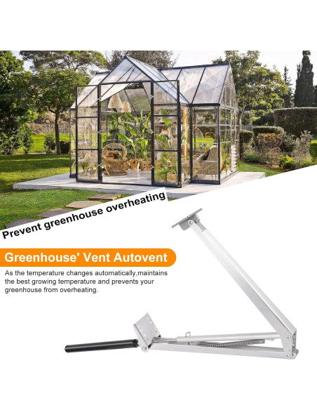 Abridor Automático de Ventana de Invernadero Buycitky 7kg