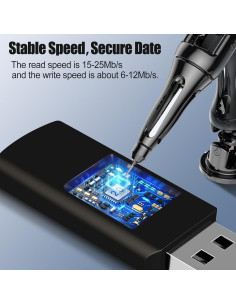 Memoria USB 128MB EASTBULL Paquete de 50 Unidades Negro 2