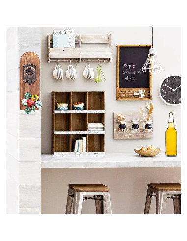 Abrebotellas de Pared LUCYLANKER con Captador Magnético 22.6cm