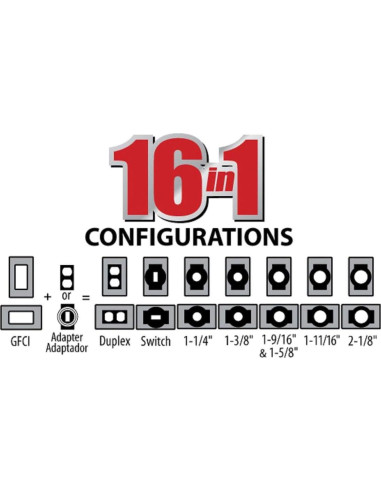 Cubierta de Salida Taymac ML450G 16-en-1 Gris a Prueba de Clima