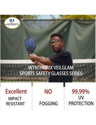Gafas de Pickleball VeilGlam V21 para Mujeres - Protección UV