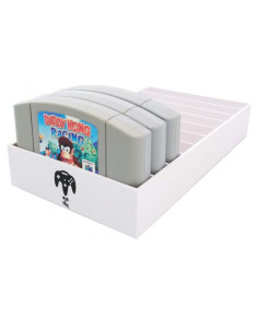 Organizador de Juegos Nintendo 64 Collector Craft Blanco