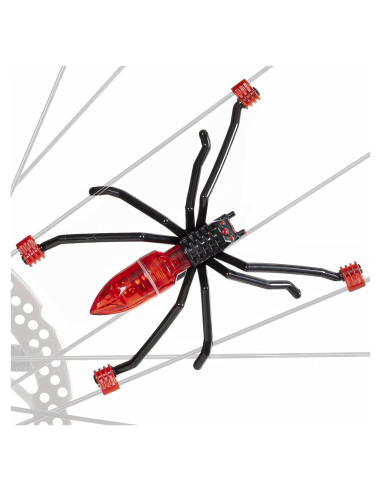 Luces de Radios de Bicicleta Ryders Araña LED - Seguridad y Diversión
