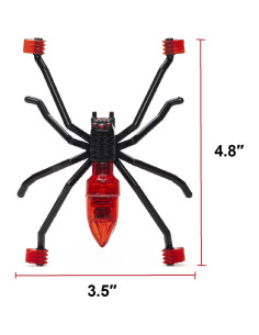 Luces de Radios de Bicicleta Ryders Araña LED - Seguridad y Diversión 2