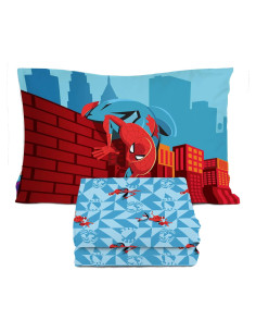 Juego de Sábanas Twin Spiderman Jay Franco 3 Piezas Microfibra