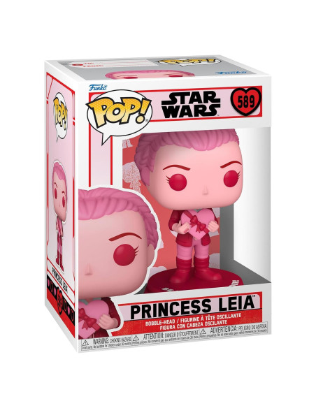 Funko Pop Star Wars - Princesa Leia Organa - Figura Coleccionable 11.4 cm