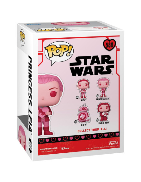 Funko Pop Star Wars - Princesa Leia Organa - Figura Coleccionable 11.4 cm
