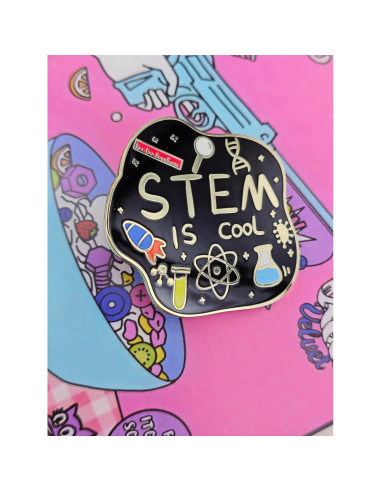 Pin de Solapa STEM de Laboratorio - Regalo para Científicos