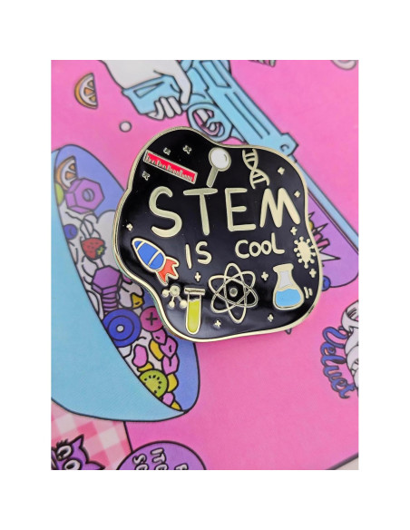 Pin de Solapa STEM de Laboratorio - Regalo para Científicos Pin de Solapa STEM de Laboratorio - Regalo para Científicos