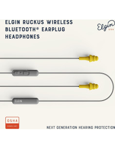 Auriculares Inalámbricos Bluetooth Elgin Ruckus 25 dB NRR 2